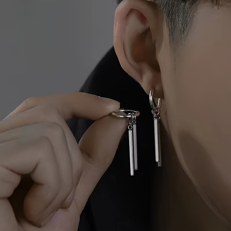 Punk earrings hot sale for guys