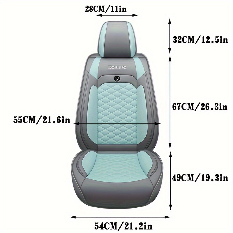 Manjaro-Autositzbezüge, nicht für die Verwendung in anderen Modellen  geeignet, hochwertiger Sitzbezug aus Baumwolle und Leinen