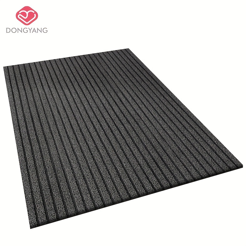 Entrance Doormat for Outdoor Indoor Stripe Dustproof Door Mat  Wear-resistant Anti Slip Floor Mat Porch