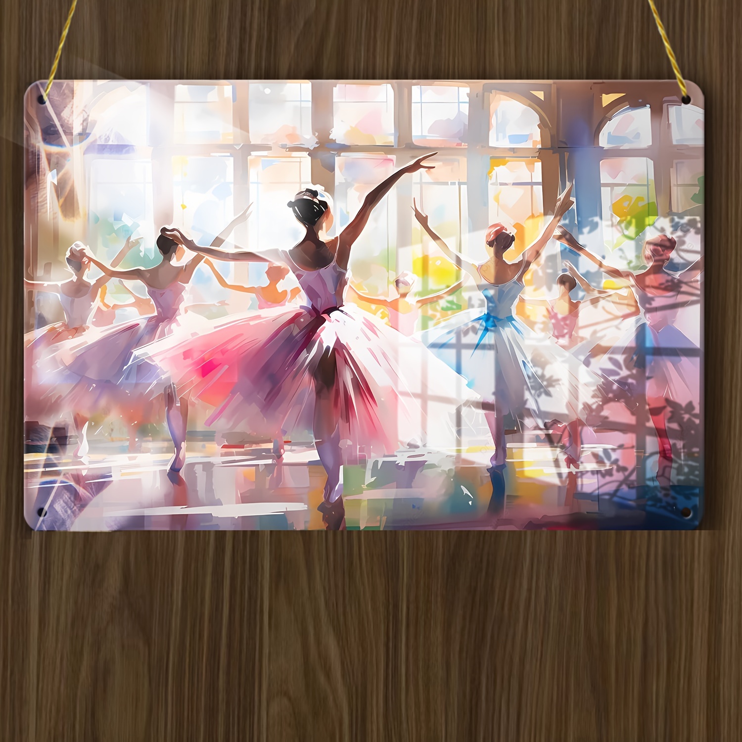 3pcs Poster En Toile Art Moderne Fille De Danse De Ballet - Temu