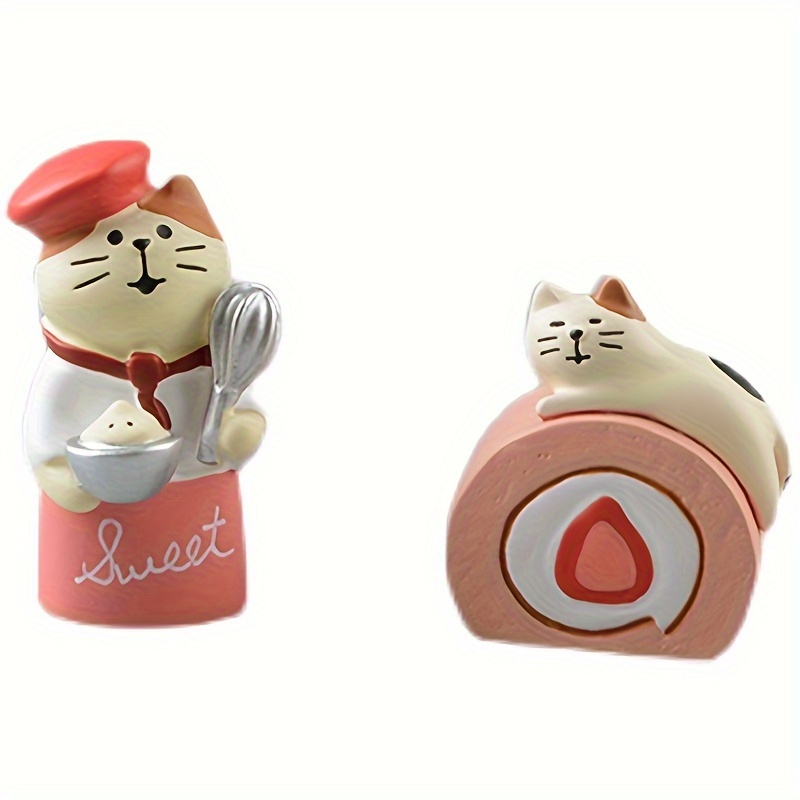 Cute Facepalm & Fail Angry Cat Kitten Figurine Cartoon Gifts