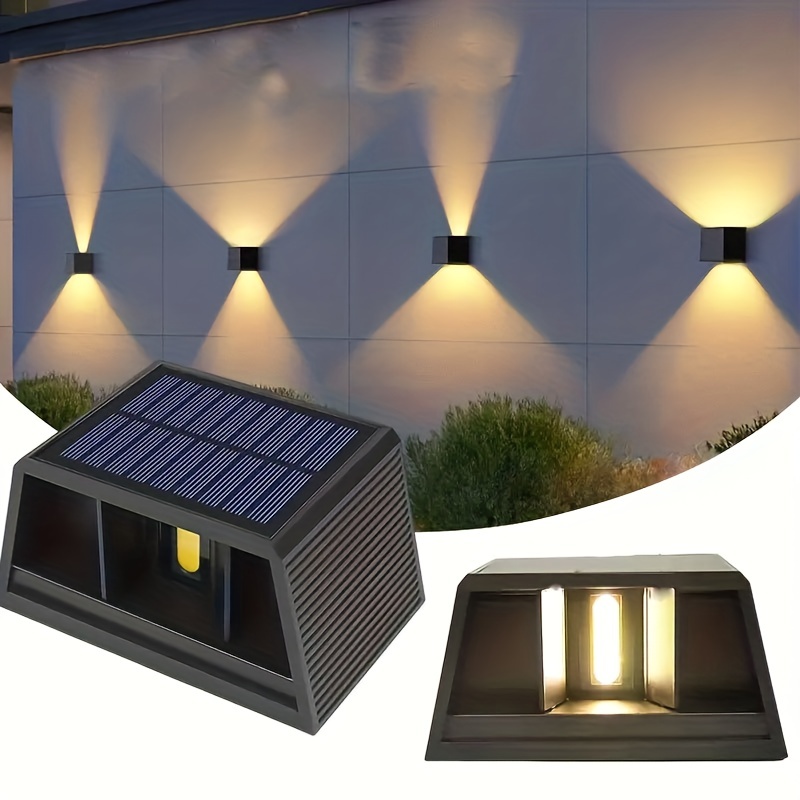 

1 Pack Solar Tungsten Wire Wall Lamp, Led Solar Up And Down Lights, Motion Sensor Outdoor Lights, Courtyard Atmosphere Lights Suitable For Front Door, Yard, Garage, Garden, Patio, Deck