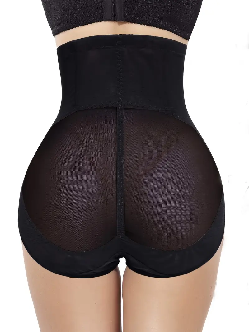 Women Butt Lifter Shapewear Hi-Waist Double Tummy Control Panty Waist  Trainer Body Shaper