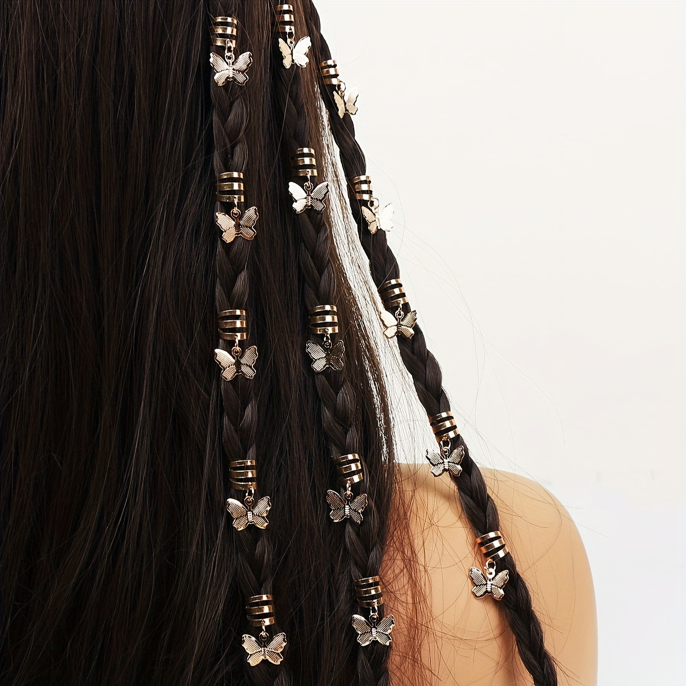 Braided Hair Beads Trendy Hair Accessories For Baby Girls - Temu