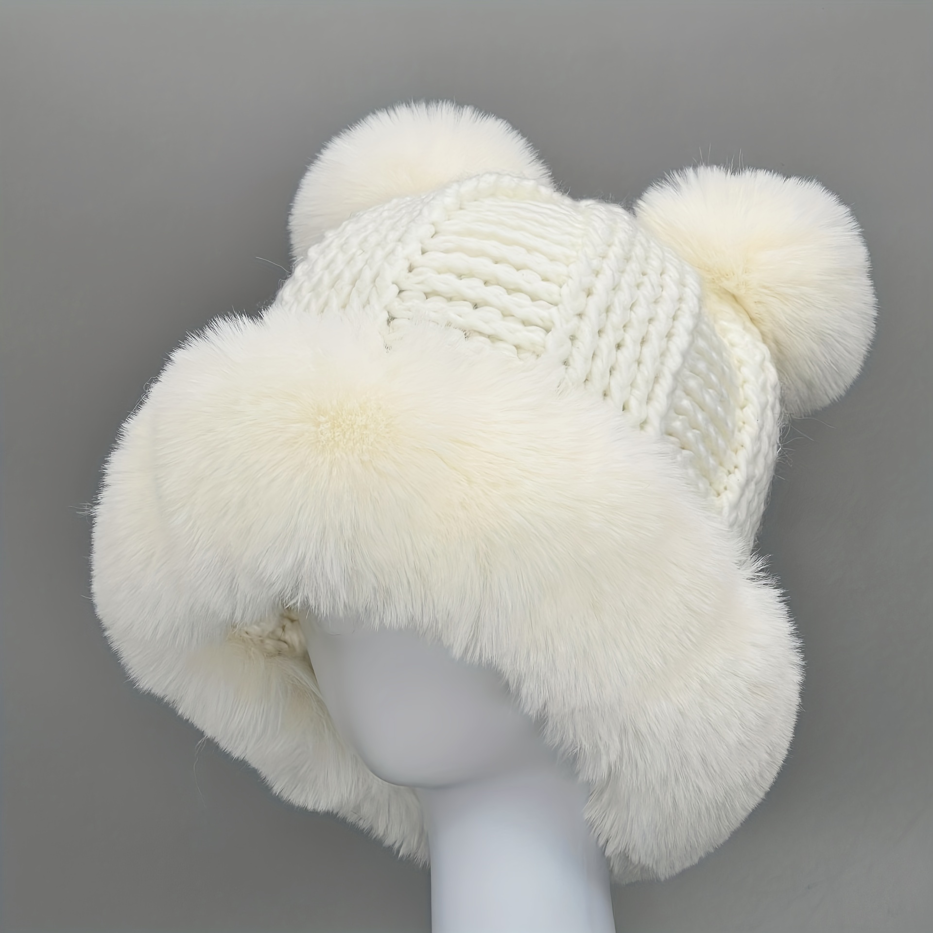 Gorros blancos de mujer