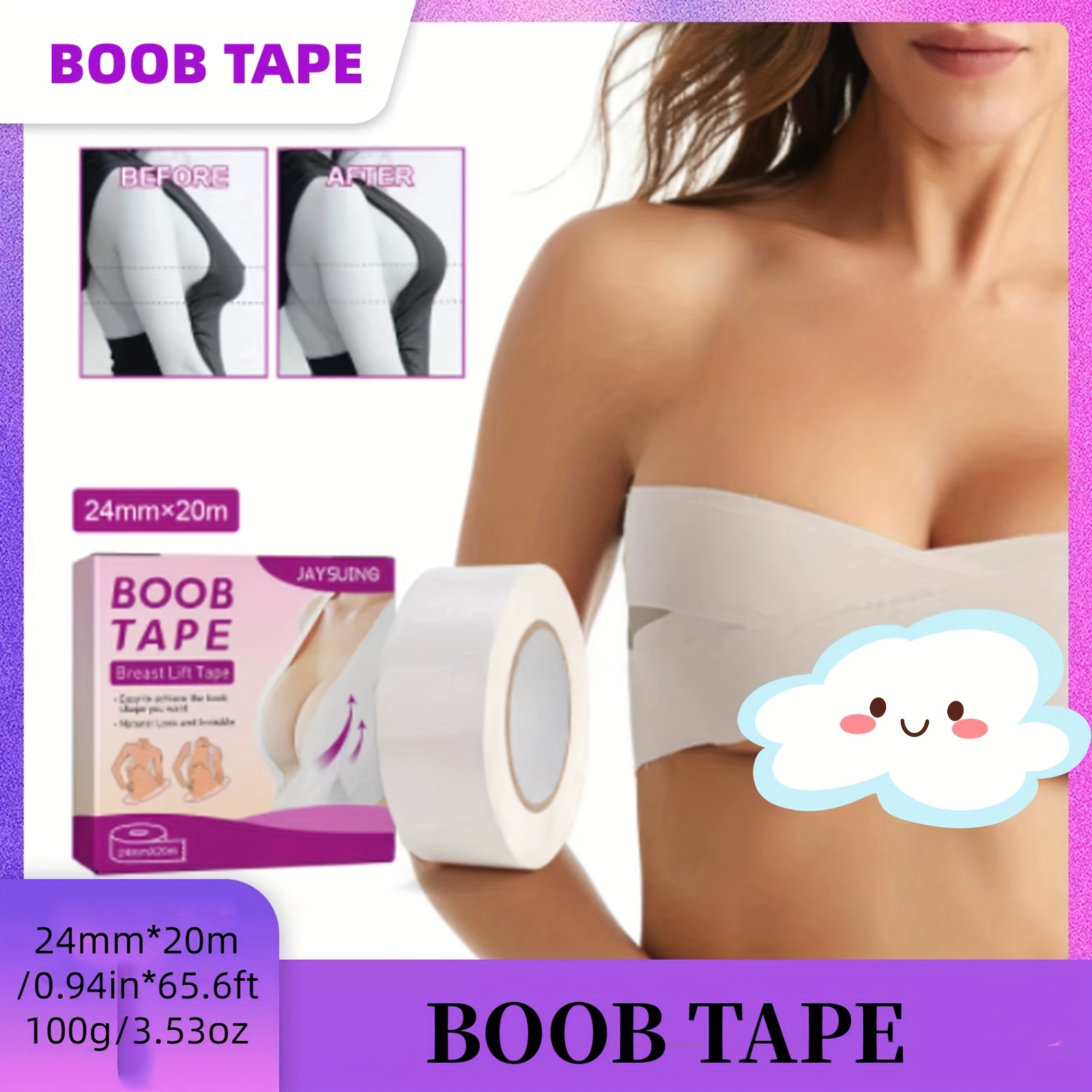 1pc BOOB TAPE, Invisible Breast Lifting Patch