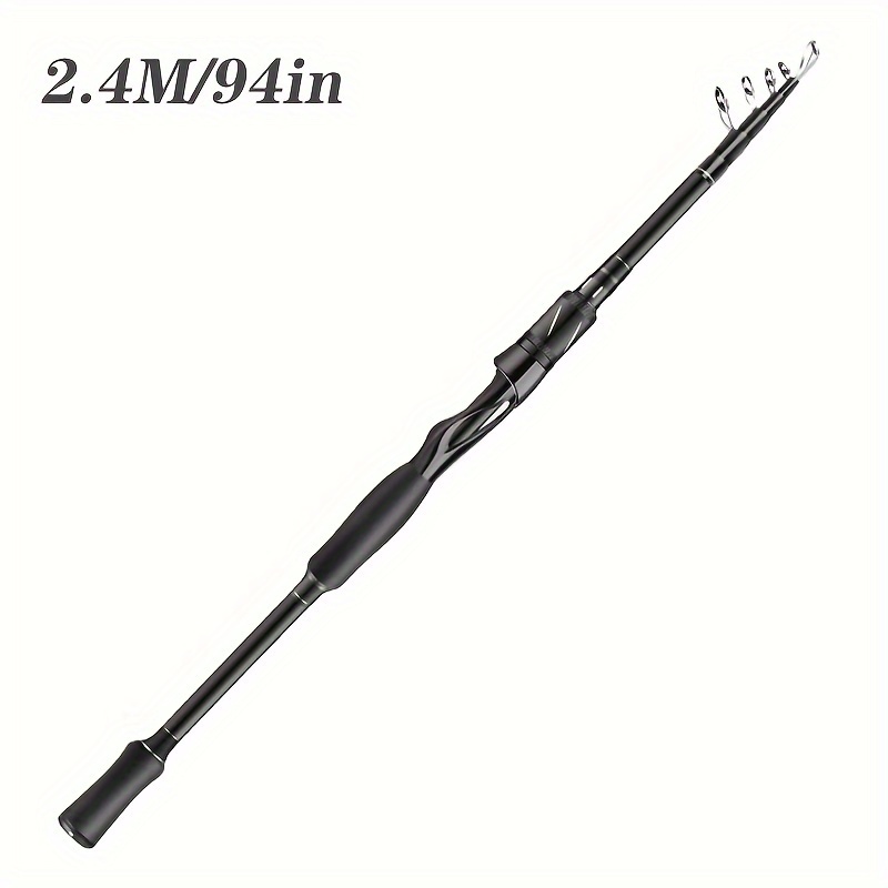 Carbon Fiber Fishing Rod Telescopic Lure Rod Ultralight - Temu