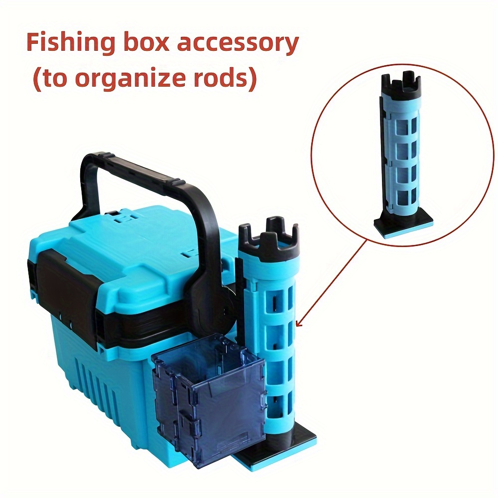 Portable Ice Fishing Rod Rack Adjustable Rod Holder Tripod - Temu