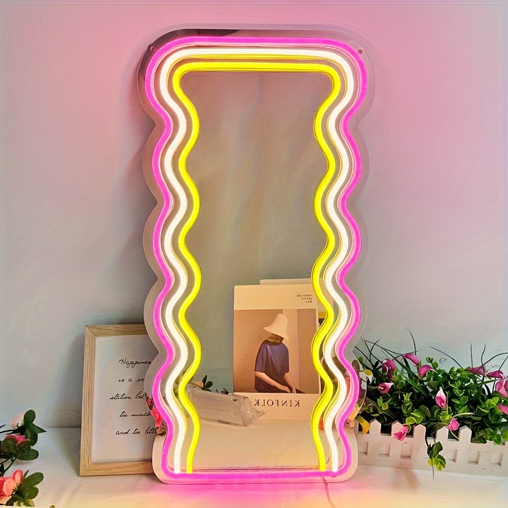 Ladies' Room With Border Neon Sign 