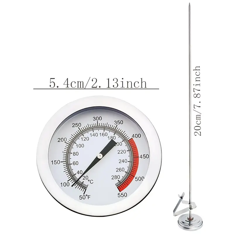 Deep Fry Thermometer Deep Fryer Turkey Thermometer With Clip - Temu