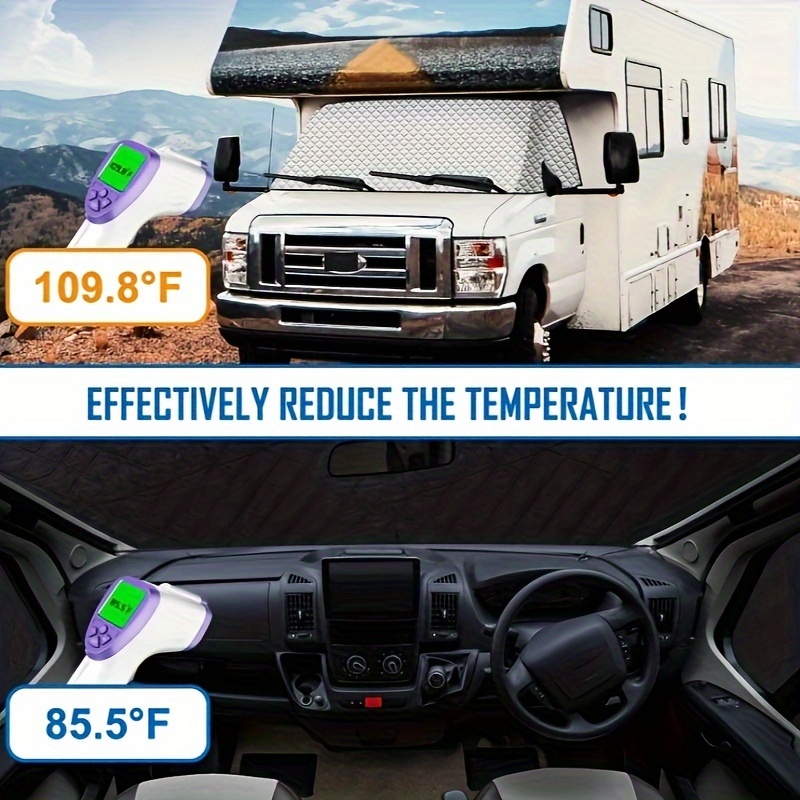 1pc RV Windschutzscheibe Auto Fenster Schneedecke, Für Ford (mit