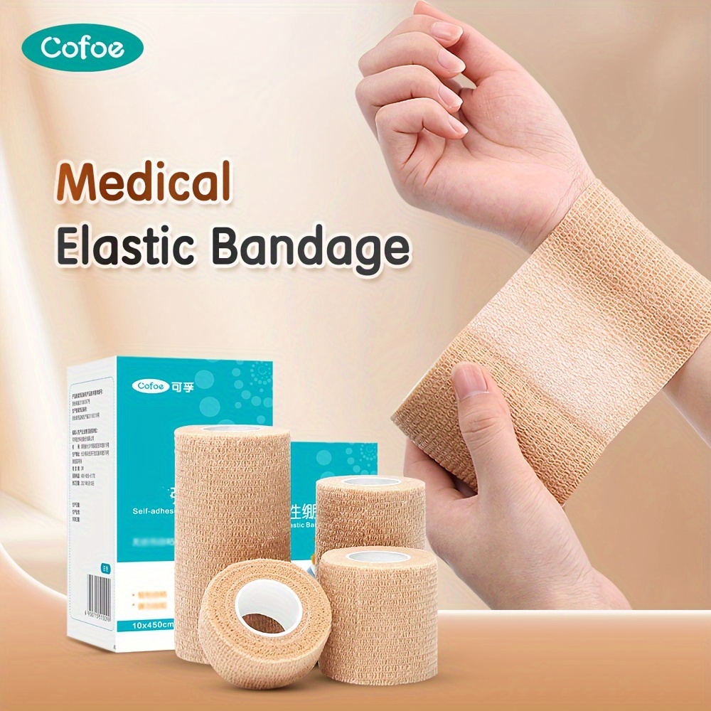 Elastic Gauze Bandages: Skin Friendly Breathable Patch For - Temu