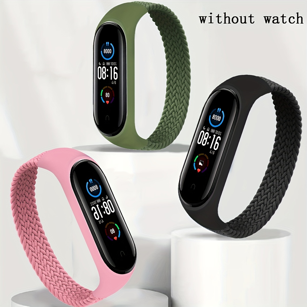 Strap For Xiaomi Mi Band 4 3 5 6 Watch Band Creative Braided Nylon Style  Bracelet Replacement For XiaoMi Band 5 6 7 Wristband - AliExpress