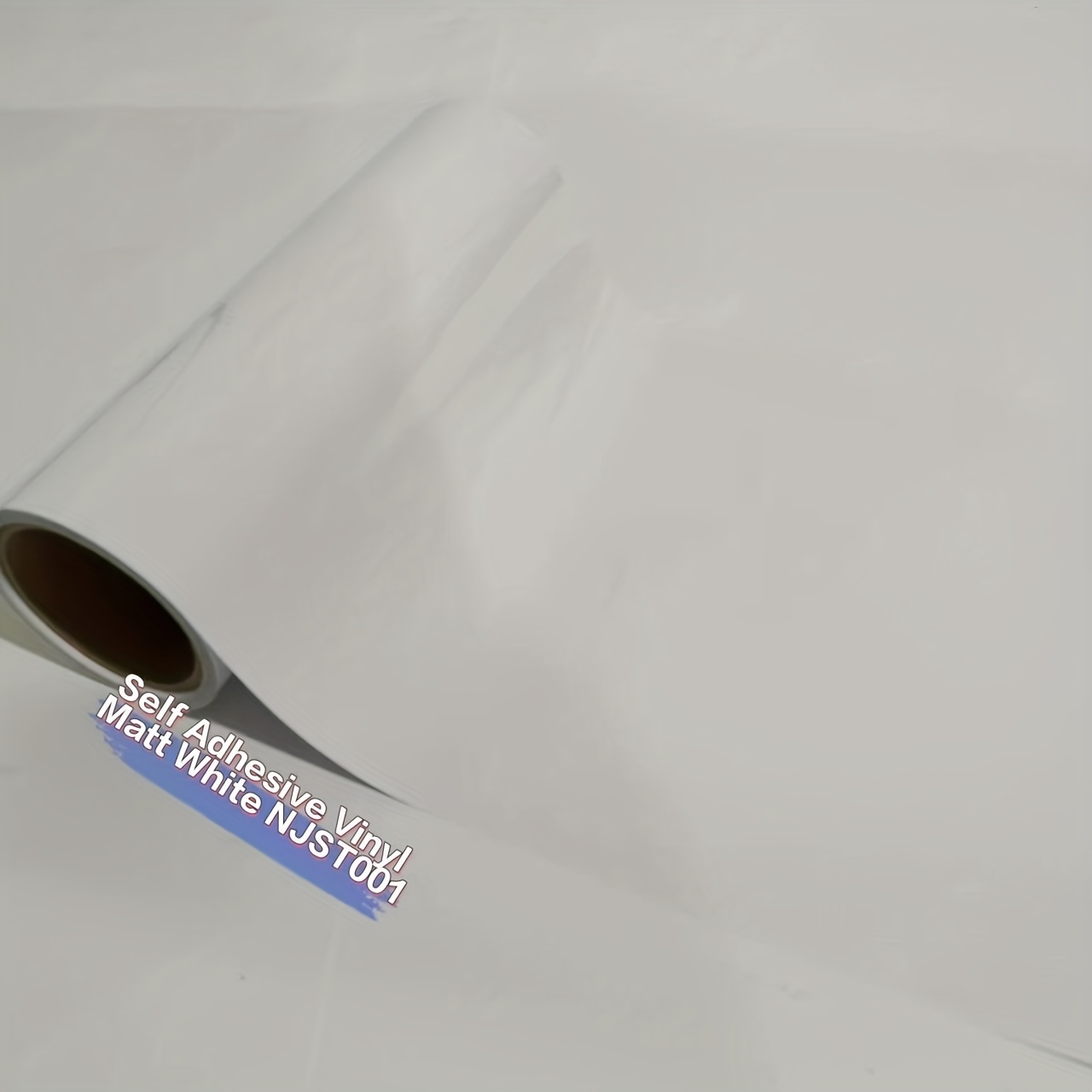 White Self Adhesive Vinyl Matte Roll Cricut Permanent Vinyl - Temu