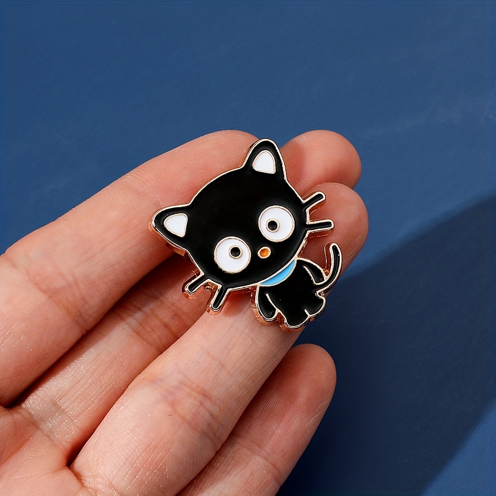 New Animal Series Brooch Creative Cute Black Cat Backpack Style Paint Badge Black  Cat Ghost Cat Pins Lapel Pin Birthday Gift Anime Positive Pins - Clothing,  Shoes & Jewelry - Temu