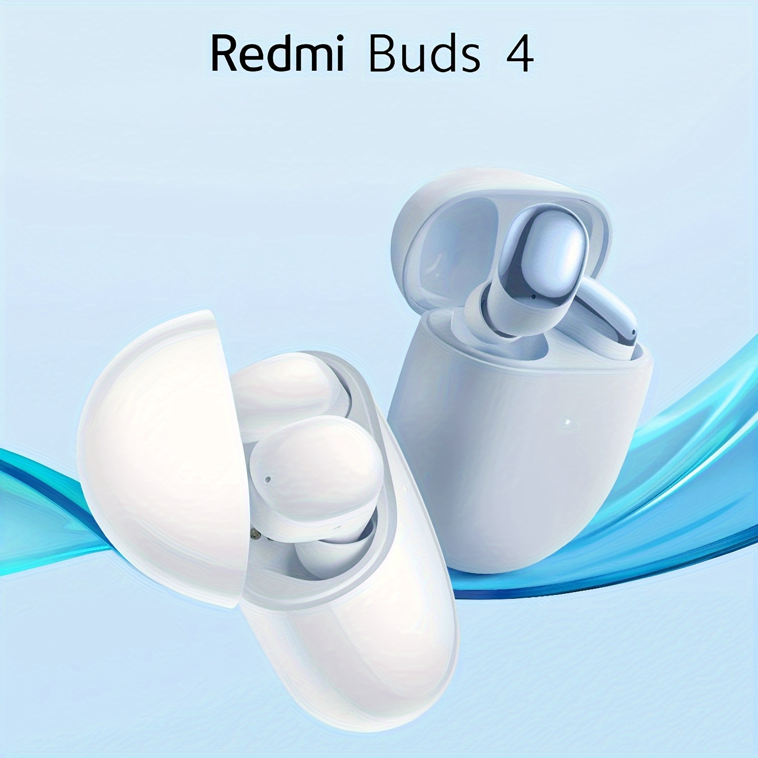 Auriculares inalámbricos Xiaomi Redmi Buds 4 Lite Bluetooth 5.3 con estuche  de carga