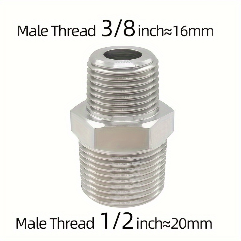 Stainless Steel G 1/2 3/8 Diameter Faucet Connector - Temu Canada