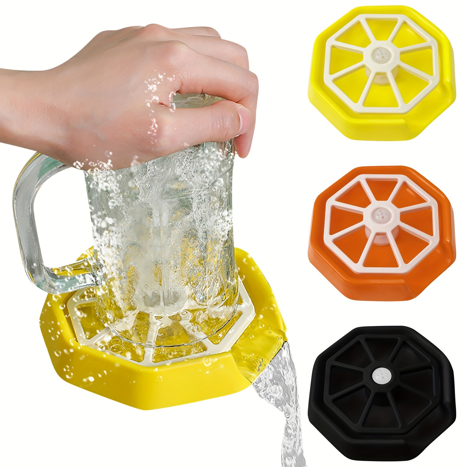 Kitchen Sink Glass Rinser Bar Bottle Washer Cup Cleaner - Temu Australia