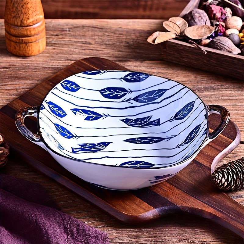 Ceramic Bowl Irregular Shaped Japanese Style Ceramic Plates - Temu 