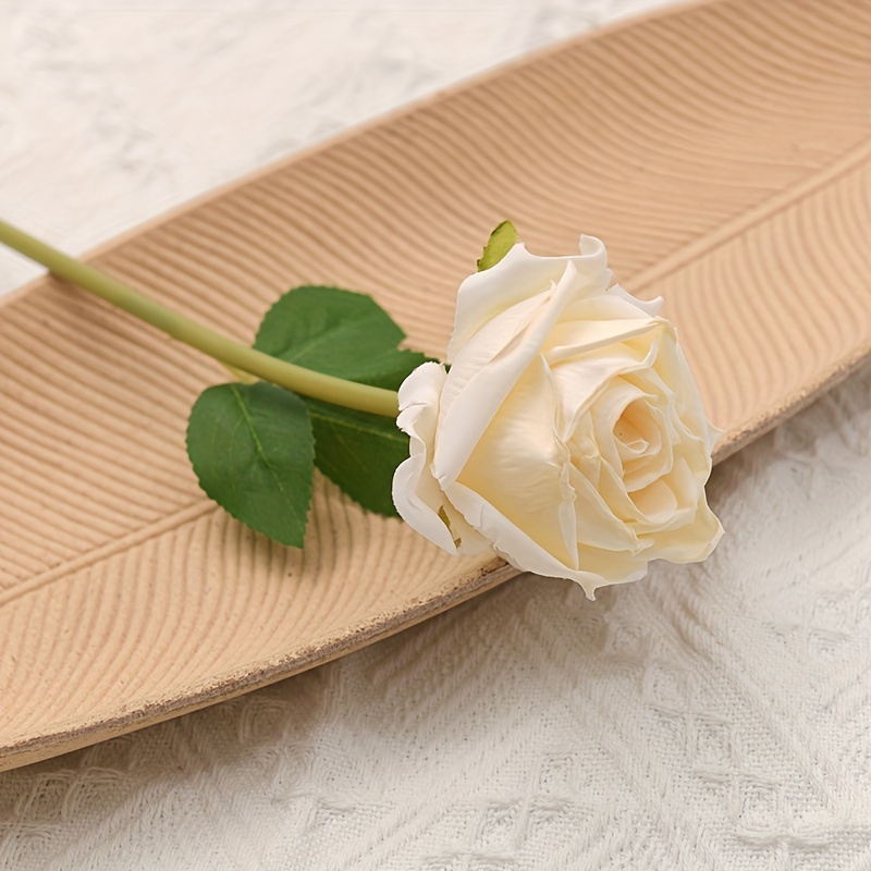 Jwl-bianco seta rose artificiali fiori matrimonio casa decorazione  autunnale di alta qualità grande bouquet di lusso falso composizione  floreale bulk