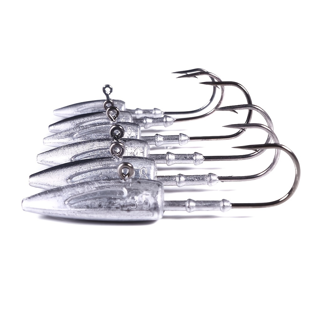 Premium Jig Head Hooks Fishing Durable Sharp Fishing Tackle - Temu