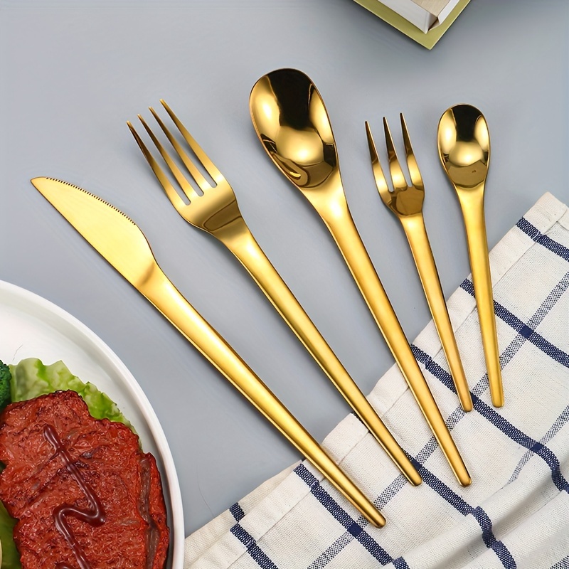 Stainless Steel Western Cutlery Set Include Steak Knife Fork Temu Qatar