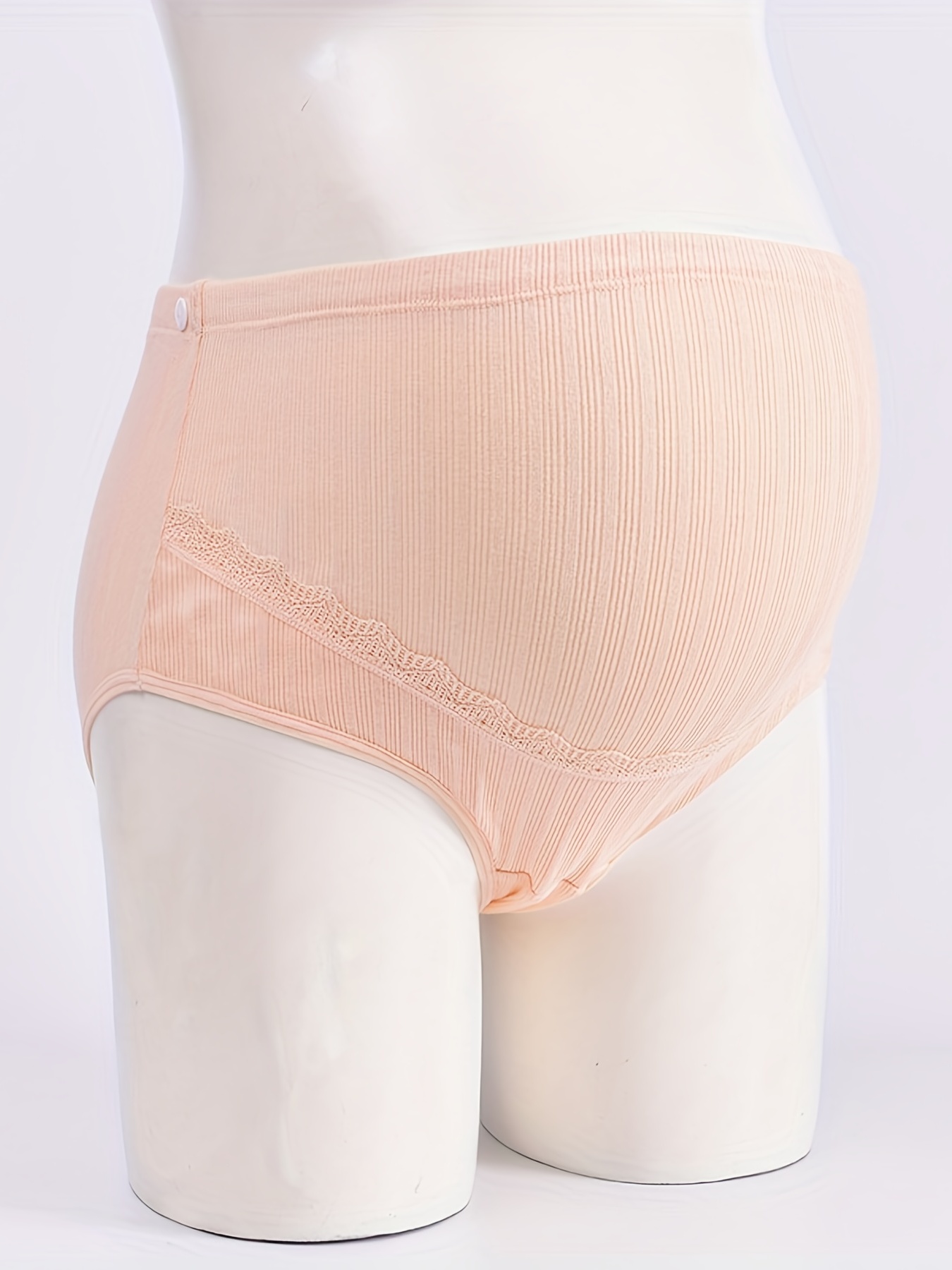 3pcs Women's Cotton Underwear Plus Size Panties High Waist Stretch Briefs  Tummy Control Postpartum Recovery