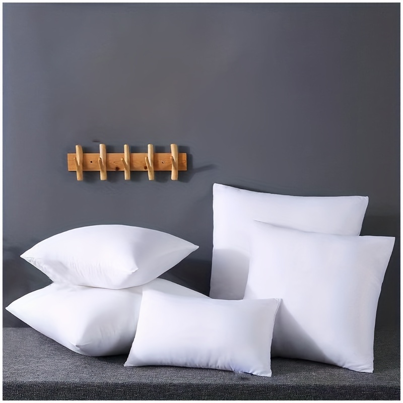 White Square Pillow Core Bedding And Sofa Pillow Insert Indoor Decorative  Pillow For Sofa Couch Bed Home Decor, - Temu