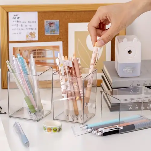 Cute Creative Pencil Holder Desk Storage Pen Holder Unique - Temu Canada