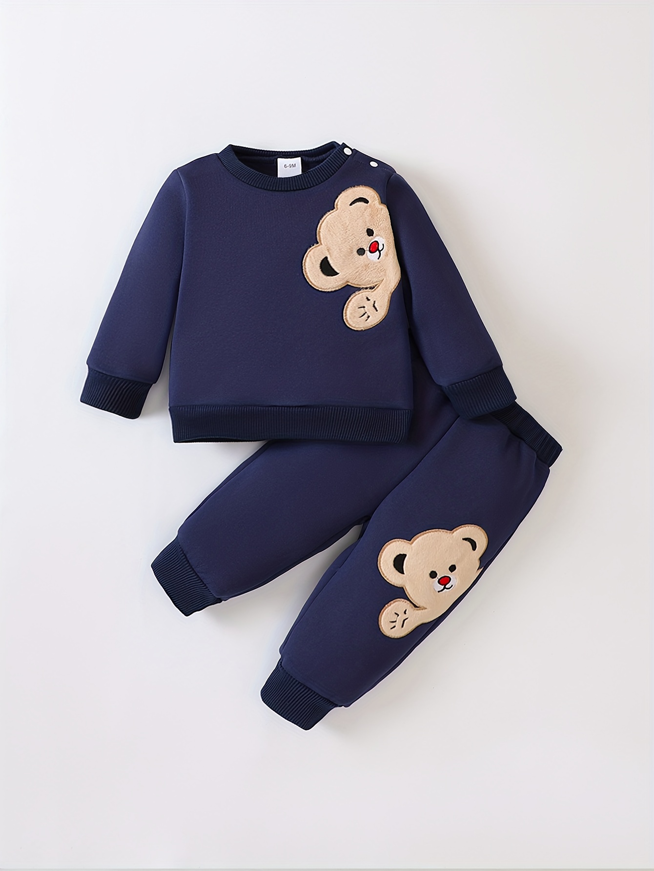 Pantalon osito best sale para bebe