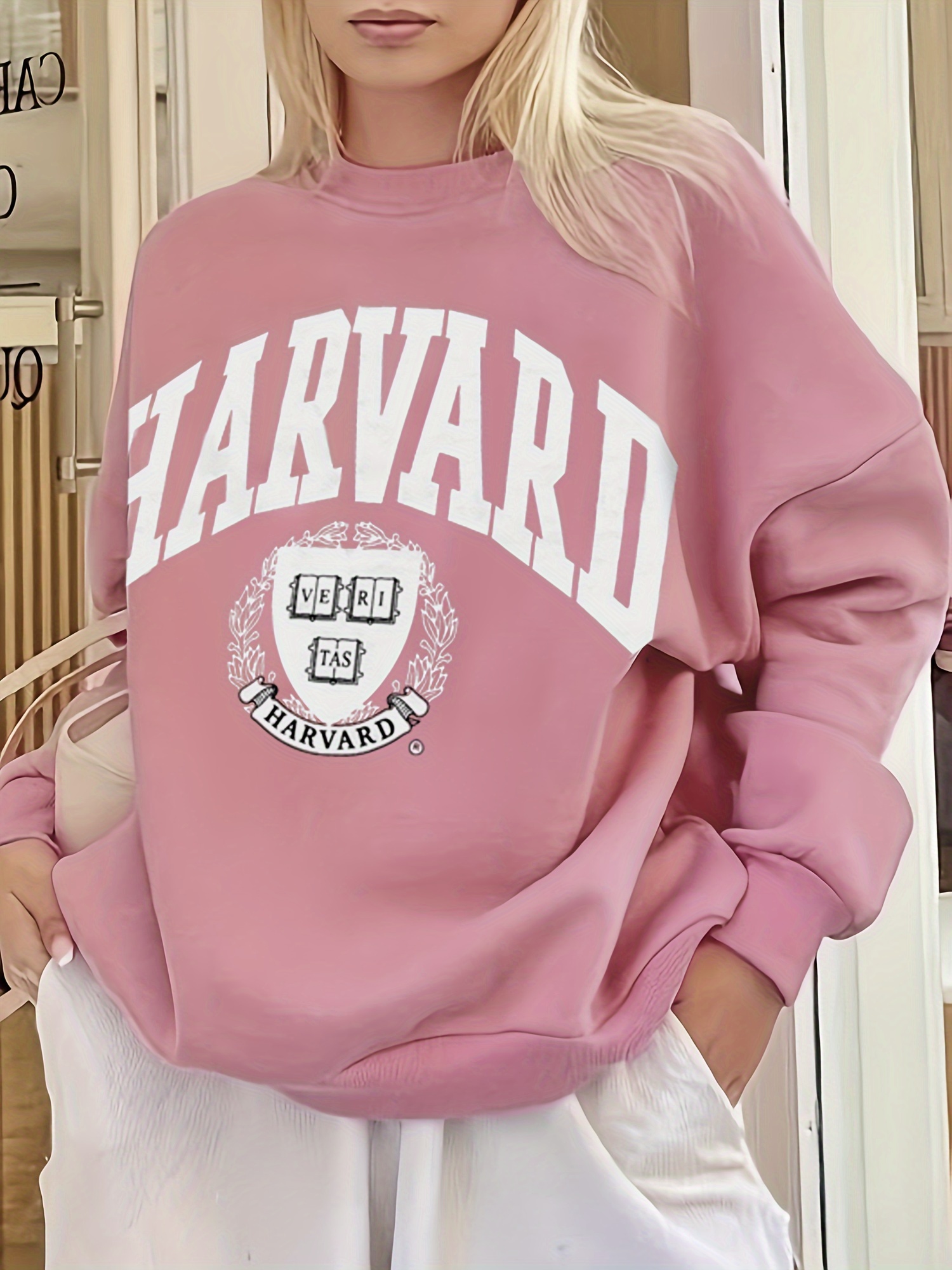 Harvard sweatshirt hot sale womens