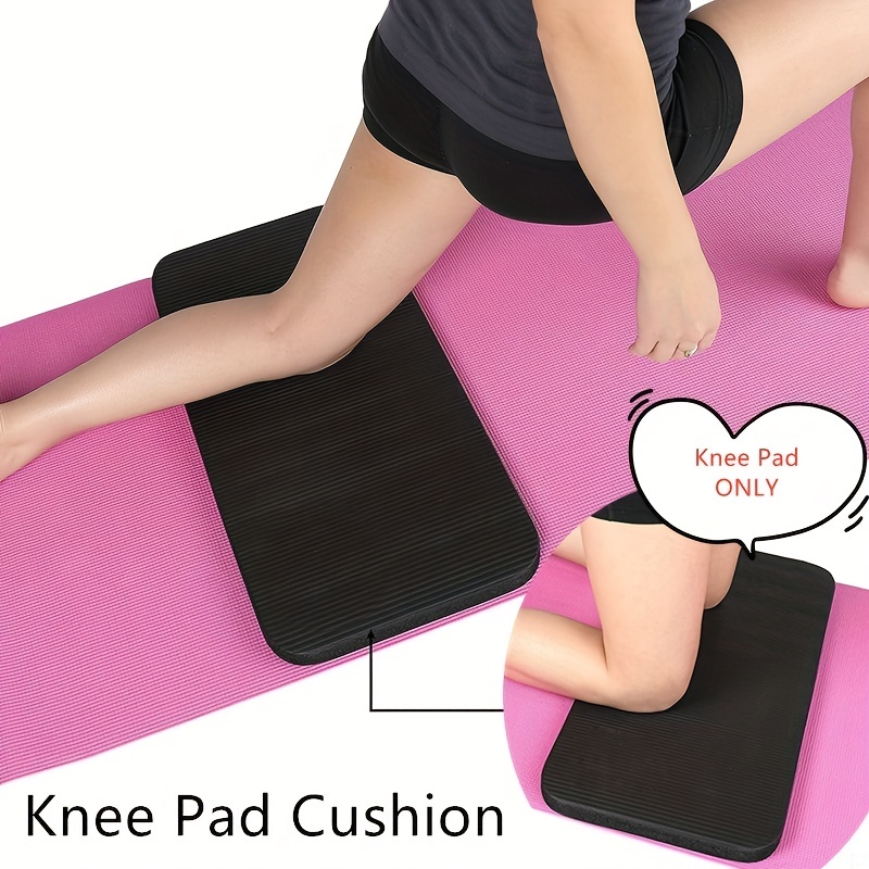 1PC Yoga Knee Pad Silicone Non-slip Protective Pad Thick Yoga Mat