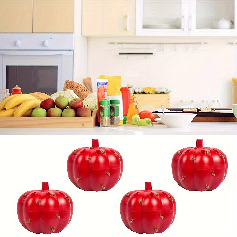 2Pcs Reusable Fruit Fly Traps Indoor Fly Trap for Home Kitchen
