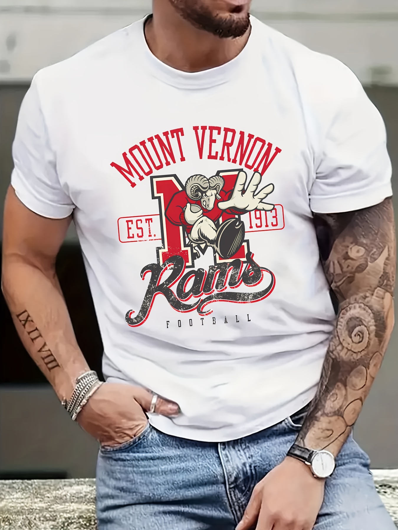 Vernon Football Design 2 Tank Top