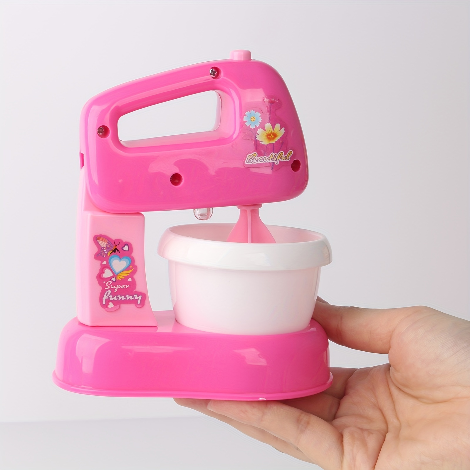 GIRL FUN TOYS Mini Kitchen Set with Blender, Mixer