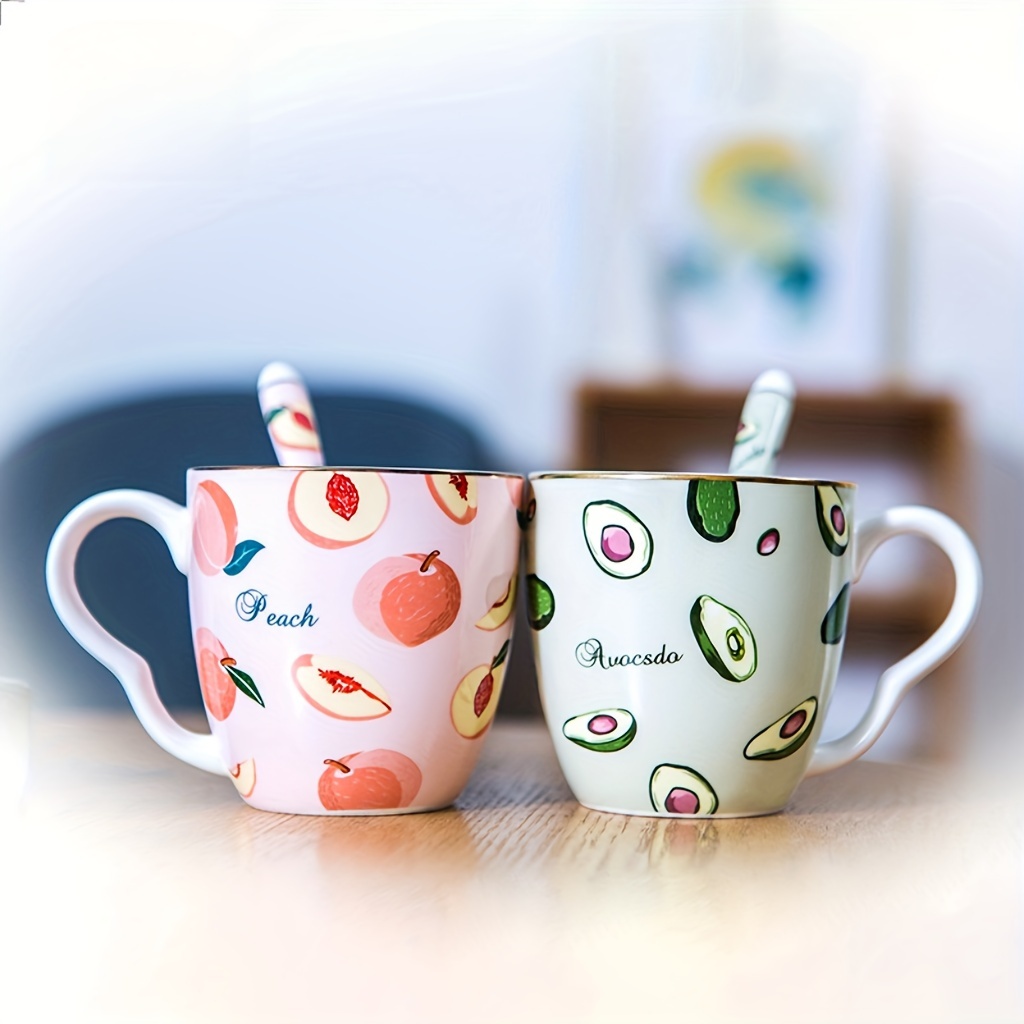 Taza de cerámica de conejo en relieve creativo, tazas de café