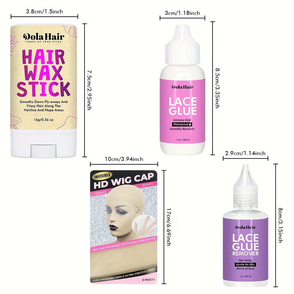 Doahair Lace Glue for Wigs, Wig Glue for Front Lace Wig Waterproof
