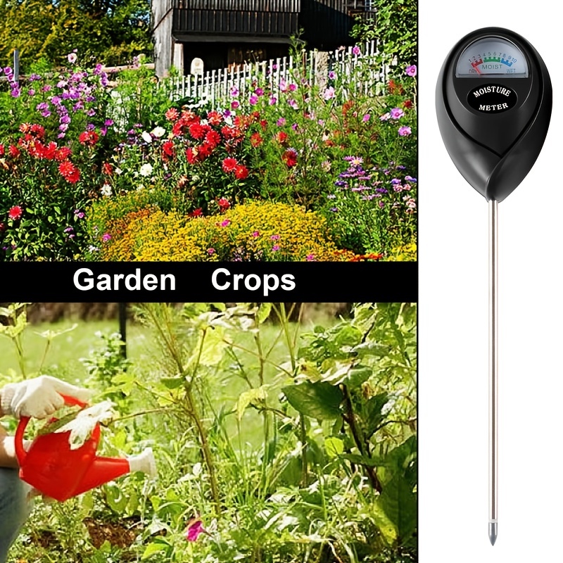 Alotpower Soil Moisture Sensor Meter,Hygrometer Moisture Sensor for Garden,  Farm, Lawn Plants Indoor & Outdoor(No Battery Needed)