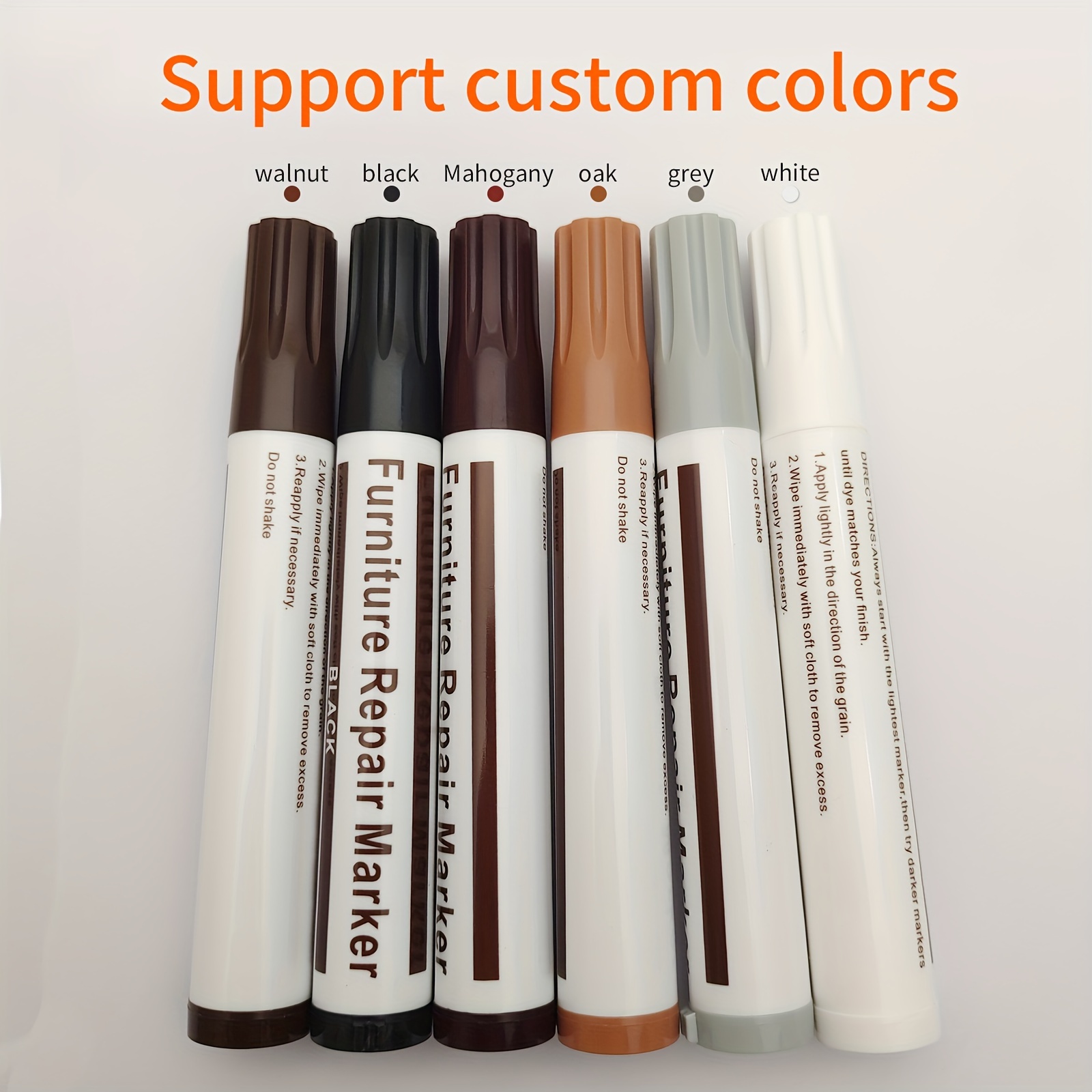 Leopong Touch Up Paint Pen-Fillable Paint Pen-Paint Brush Pens for Walls  Repair, Furniture Repair Kit for Drywall, Cabinets, Floors, Windows, Doors