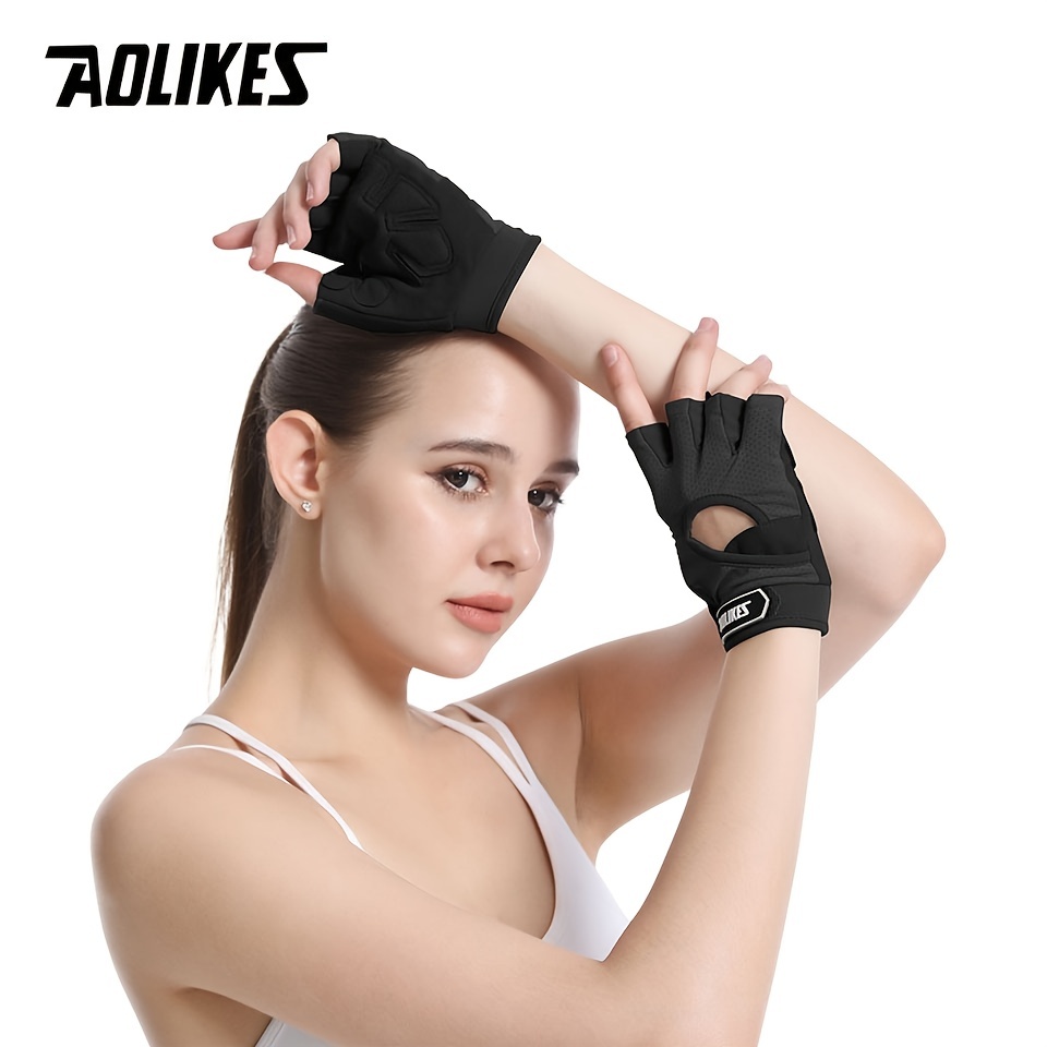 Men's Weightlifting Gloves with Integrated Wrist Wrap for Fitness and  Exercise Rowing Gloves