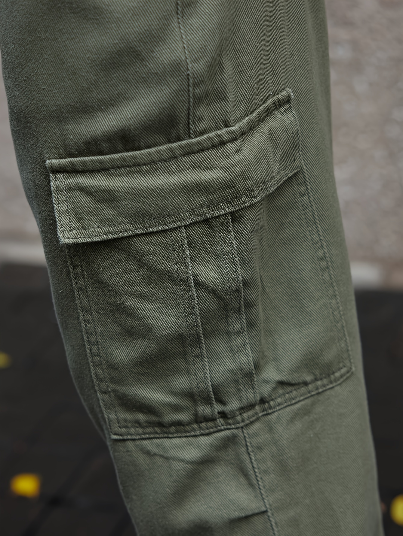 Men's Multi Pocket Cotton Cargo Jeans - Temu Philippines