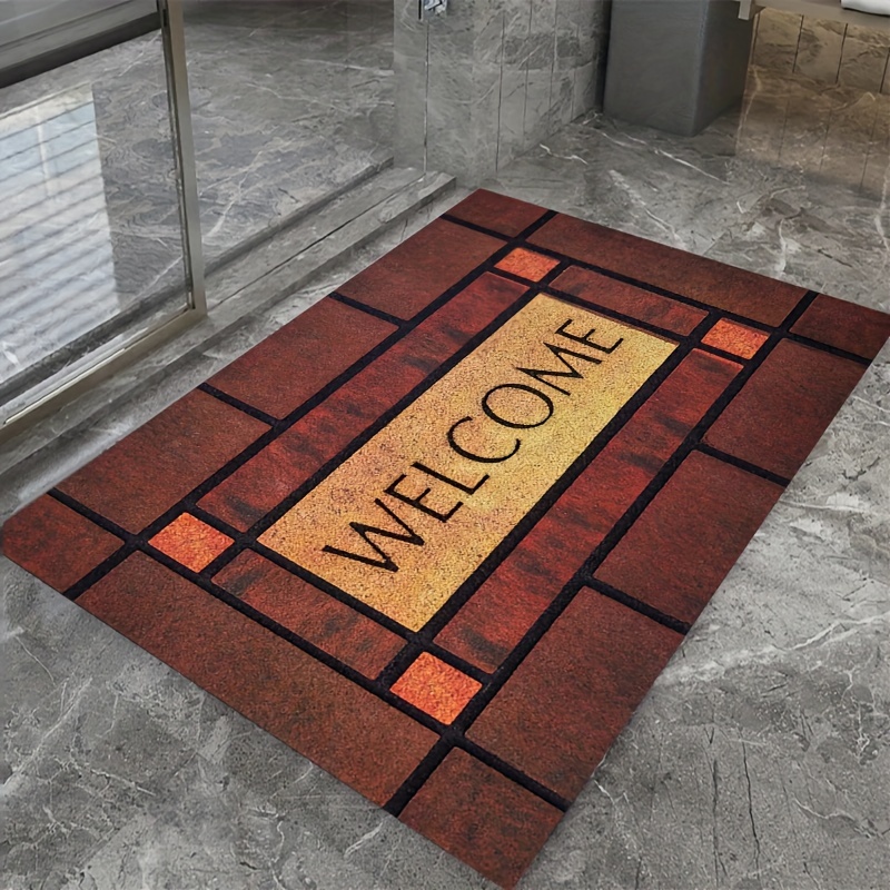 3D Printing Cobble Pattern Front Doormat Entrance Mat Floor Mat