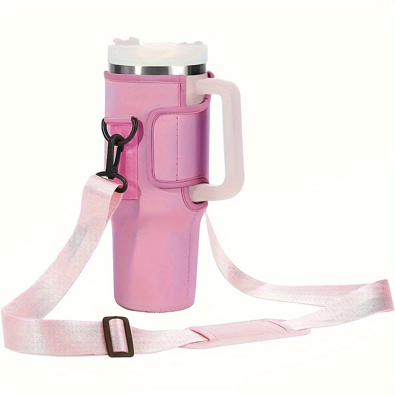 Universal Tumbler Handle with strap Water Bottle Sling for Stanley Walking  