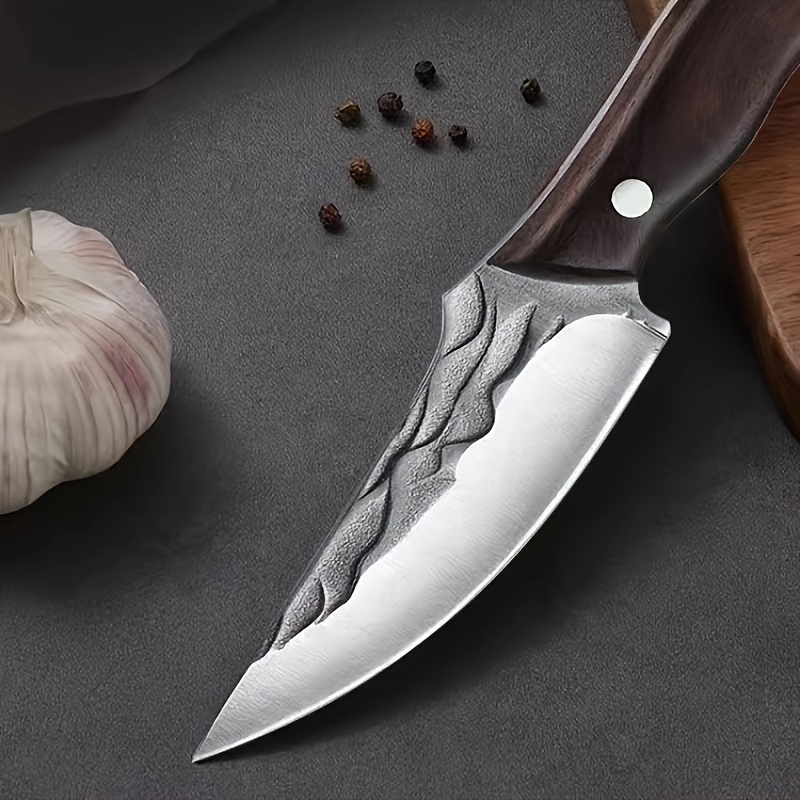 Sharp Handheld Meat Knife, Outdoor Multifunctional Small Straight