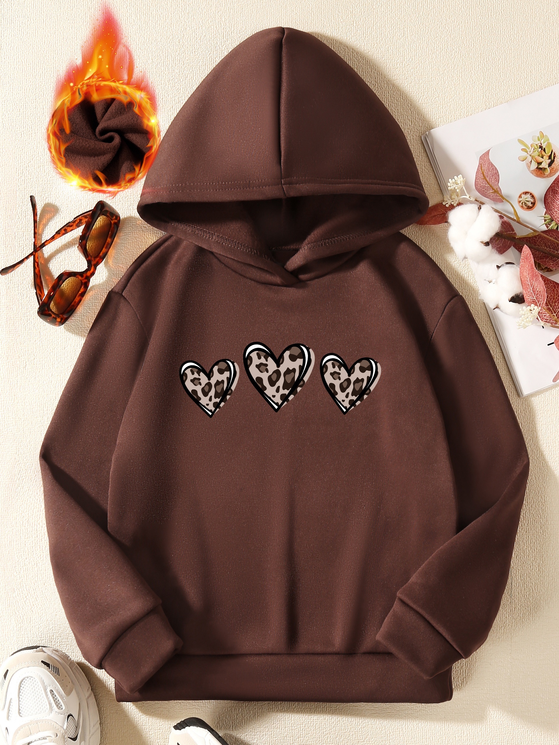 brown hooded sweatshirt toddler