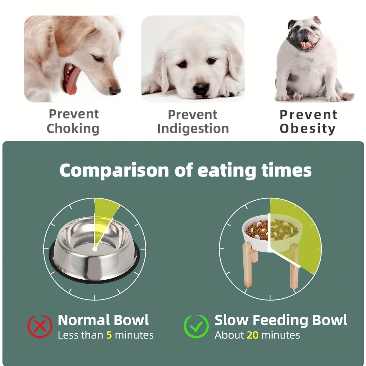 Benepaw Premium Dog Puzzle Mat with Slow Feeding Bowls – MyDog'N'More