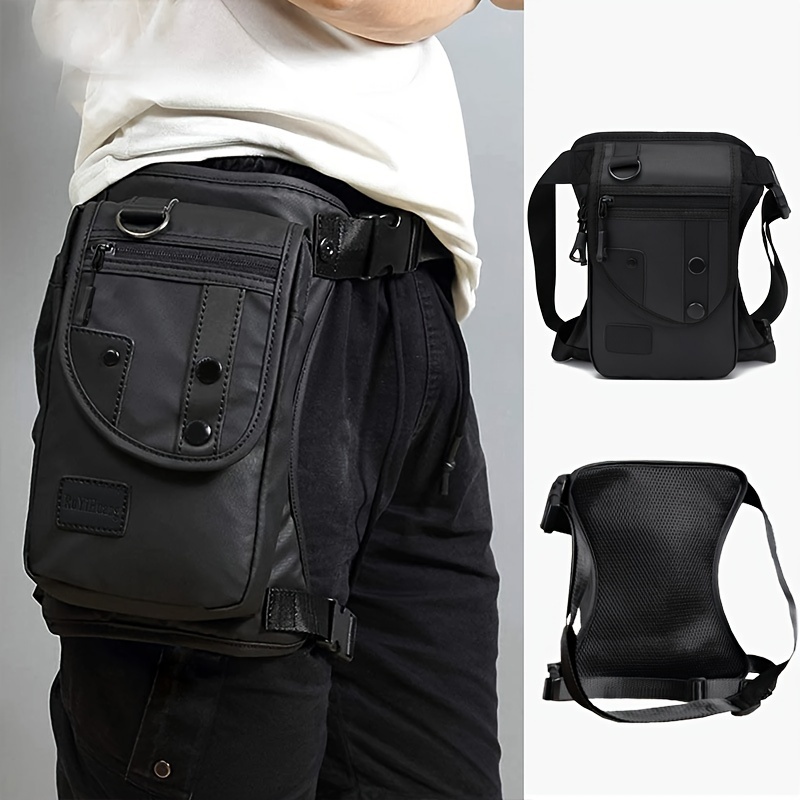 

1pc Casual Oxford Cloth Drop Legs Bags Fashion Waist Bag Multi Functional Tactical Waist Bag