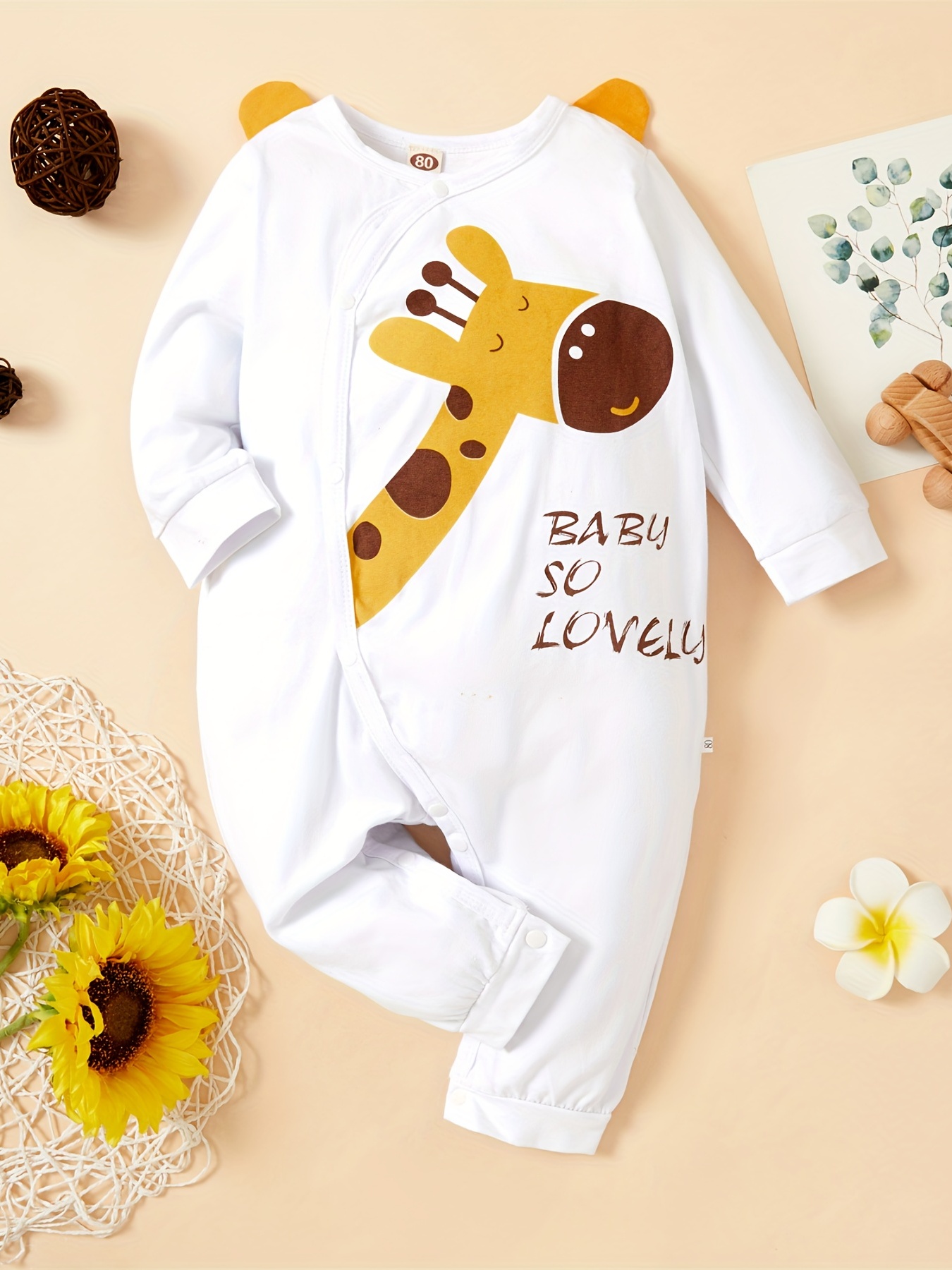 Giraffe cheap baby onesie