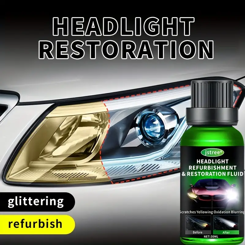 Headlight Restoration System Auto Lens Repair Car Headlight Cleaner  Headlight Restoration Kits