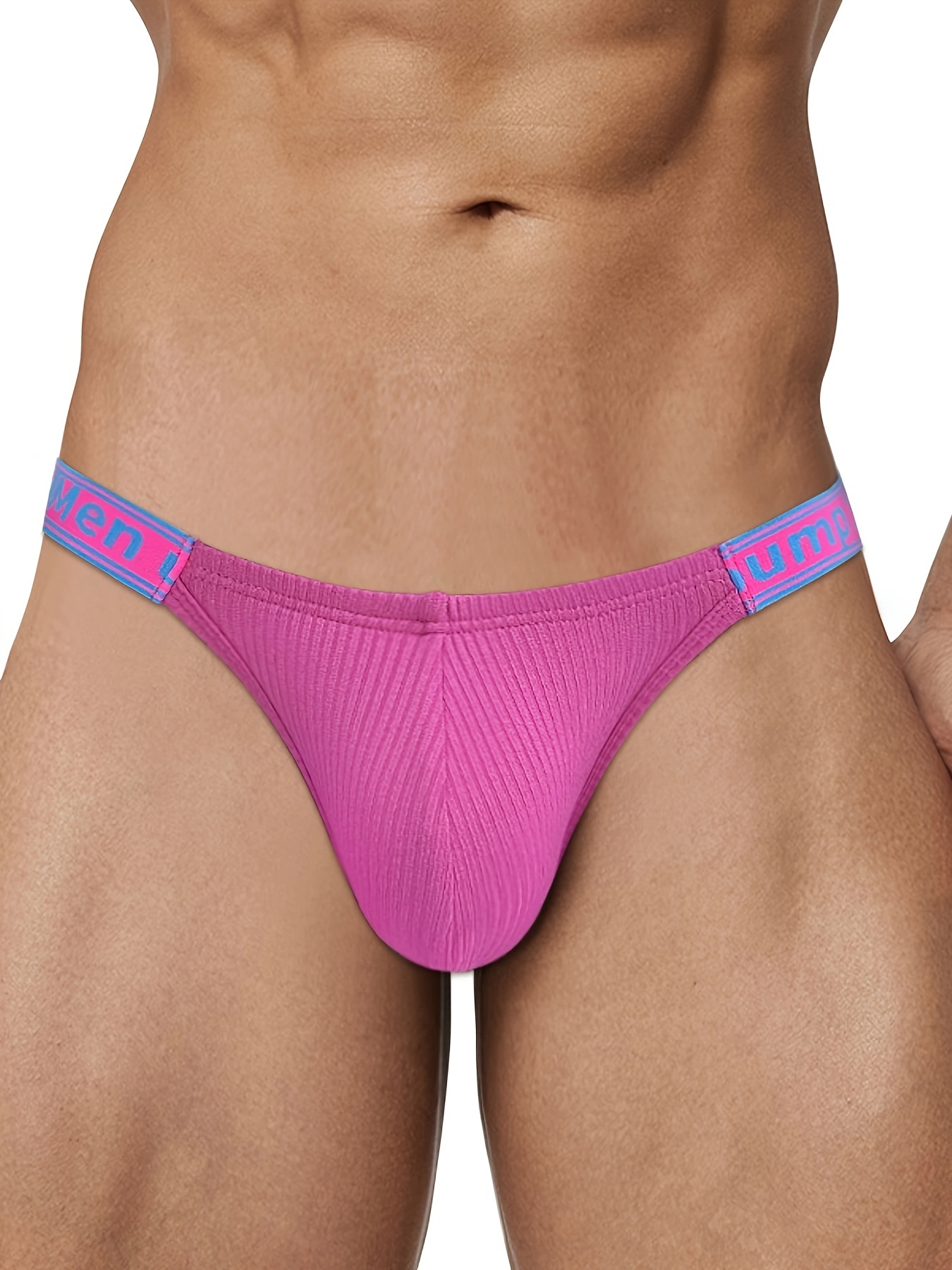 Men's Underwear Sexy Low Waist Breathable Soft Comfy Thongs - Temu